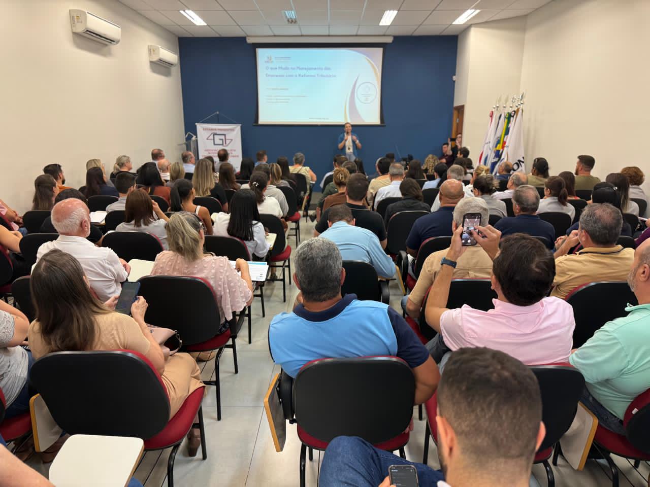 Palestra sobre Reforma Tributária no SESCON-SP Regional Araçatuba